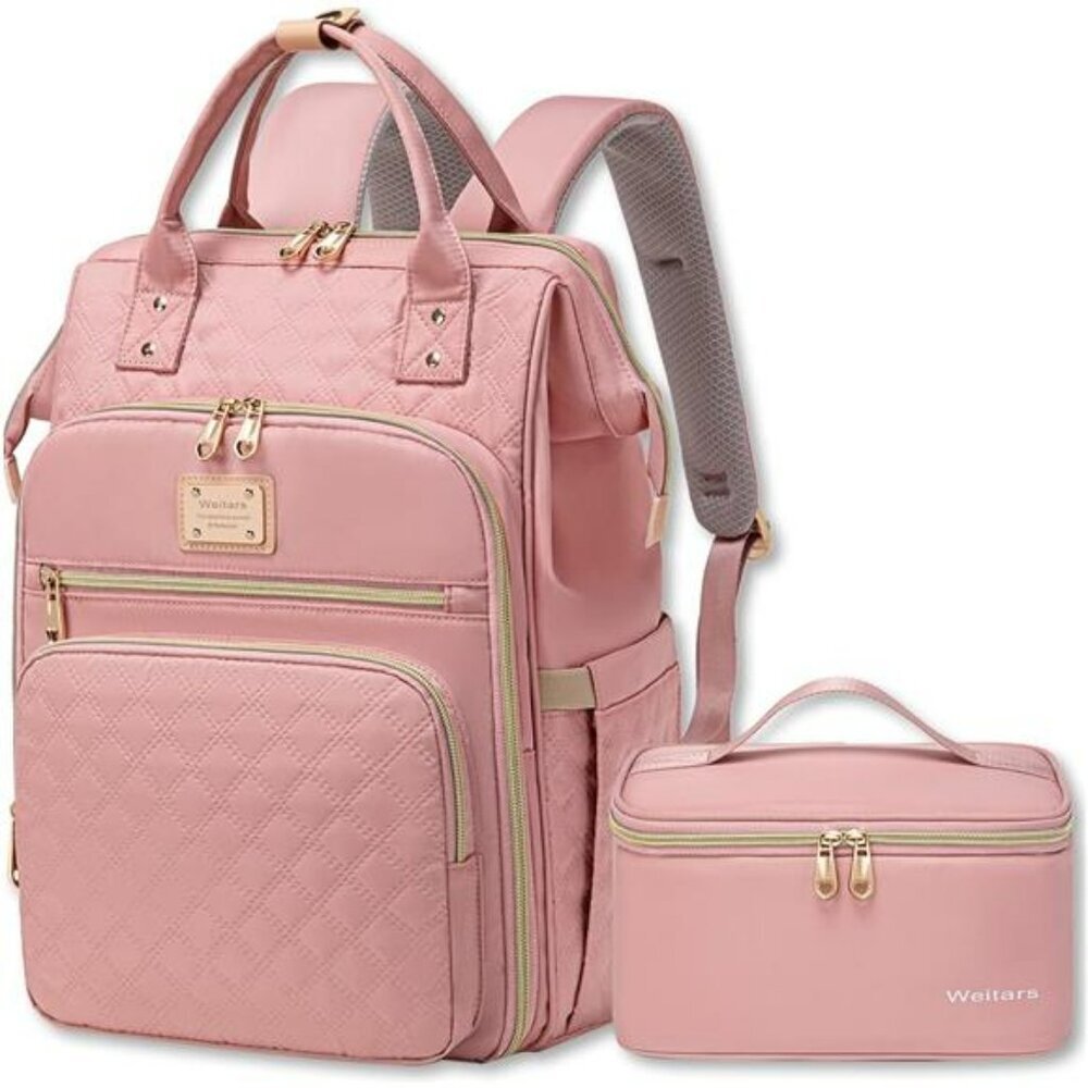 Laptop Backpack with Lunch Compartment Travel Work College Backpack Women